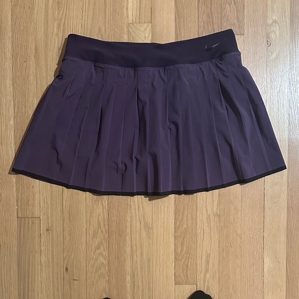Nike Women's Dark Purple Tennis Skort